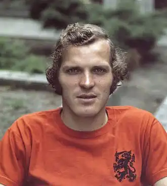 Willy van de Kerkhof in 1975
