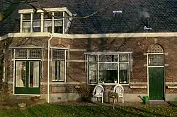 Boerderij 'Voorzorg' op Wilsveen 2, westzijde