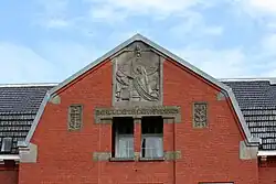 Gevelsteen samen met Wim Haver (Groningen)