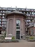 Pompstation Gemeentewaterleidingen Amsterdam: octogonaal windketelgebouw (expansiehuis)