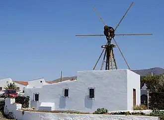 Windmolen in Puerto de las Nieves