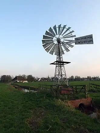 Windmotor Earnewâld nr.1 in 2009