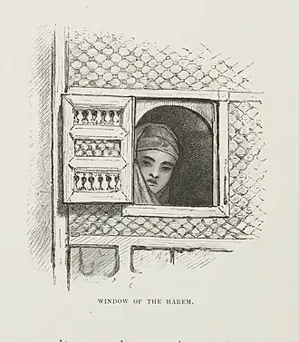 Window of the Harem (1878), Charles Feodor Welsch