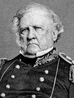 General Winfield Scott uit New Jersey Whig Partij