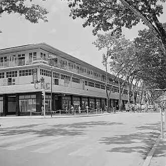 Warenhuis van Kersten aan de Domineestraat