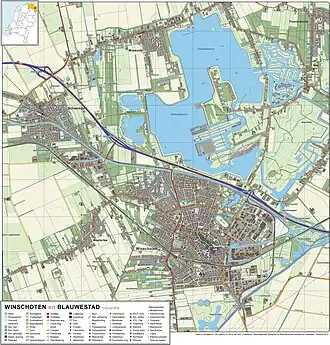 Winschoten en het Oldambtmeer in 2012