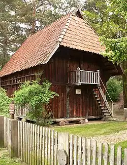 Trapspieker (Treppenspeicher) in Winsen (Aller), Lüneburger Heide