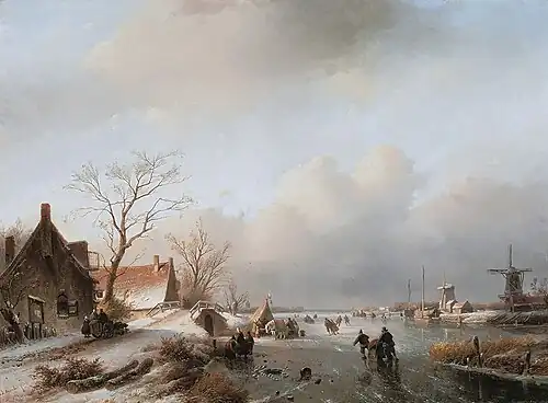 Winterlandschap, collectie Stedelijk Museum Kampen