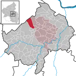 Kaart van Winterbach