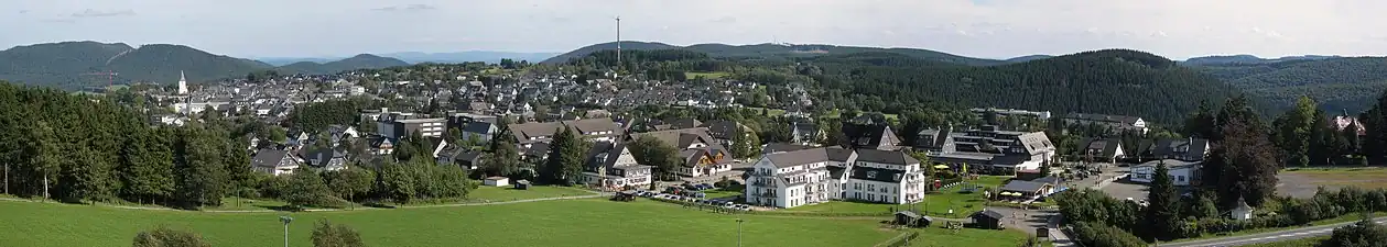 Gezicht op Winterberg