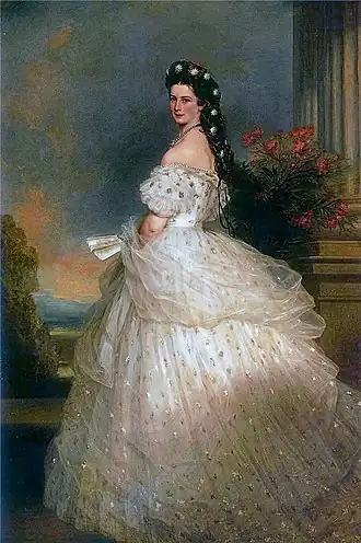Portret in 1865 door Franz Xaver Winterhalter