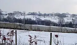 Parkeerplaats Cottesserhoeve met uitzicht op Sippenaeken