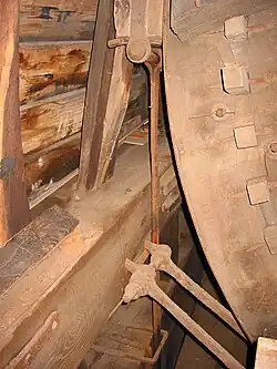 Koebout voor bevestiging vang