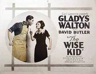 Advertentie voor The Wise Kid