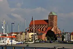 Panorama vanuit de haven