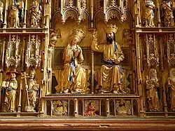 Detail altaar uit de Sint-Joriskerk