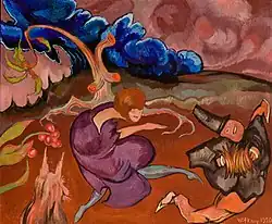 Compositie met danseres, 1920