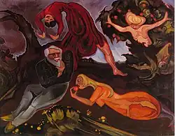 Verzoeking van Sint-Antonius, 1916-1921