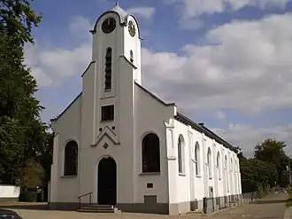 Het Witte Kerkje aan de Amersfoortseweg 47 in Huis ter Heide