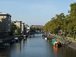 Wittenburg met de Kattenburgervaart (2015)