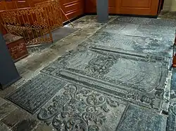 Grafzerken in de kerk