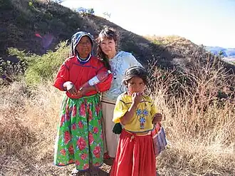 Huicholes in Tuxpan de Bolanos