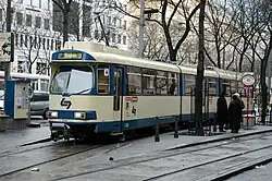 Type Mannheim in licentiebouw voor de Wiener Lokalbahnen.