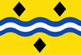 Vlag van het Groot-Waterschap van Woerden