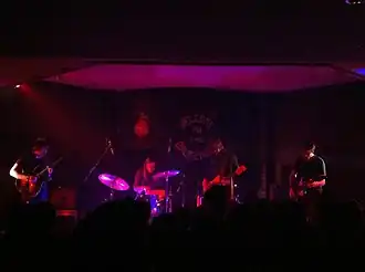 Wolf People tijdens een optreden in 2012