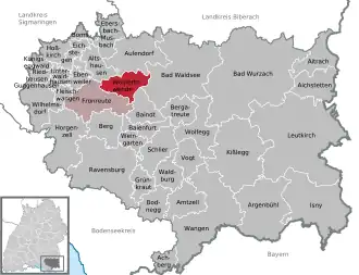 Kaart van Wolpertswende