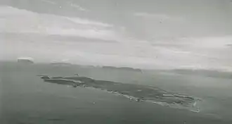 Luchtbeeld van Woods Island