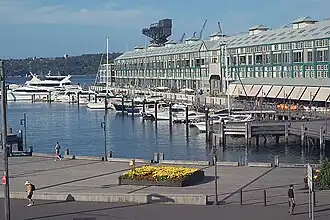 De baai van Woolloomooloo