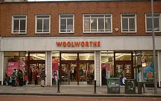 Filiaal van Woolworths in Camberwell