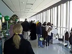 South Tower, observatieplatform, januari 2001