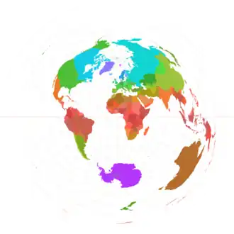 Afstandsgetrouwe azimutale projectie