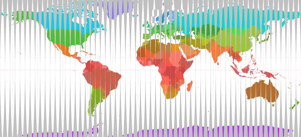 Universele transversale mercatorprojectie