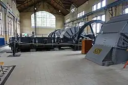 Pompen in het Ir. D.F. Woudagemaal