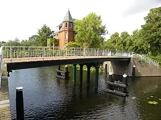 De Wouterenbrug met op de achtergrond 't Kasteeltje