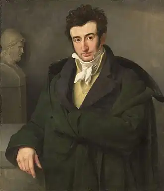 Portret van Gabriël (1818), door Wouter Mol