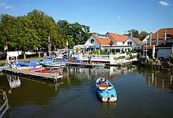 Steinhude, waterfietsensteiger