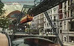 Ontmoeting met tram in 1912