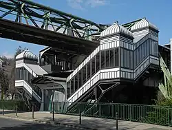 Het station Völklinger Straße