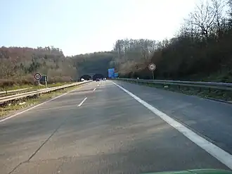 De tunnel bij Dornap