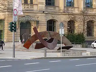 Raumsegmente Rondo (1999), Skulpturenpark Johannisberg Wuppertal