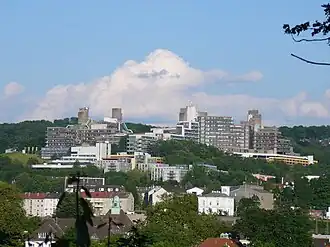 Campus Grifflenberg van de Bergische Universität Wuppertal
