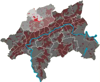 Kaart van Siebeneick