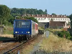 Trein bij Saint-Yrieix in 2003