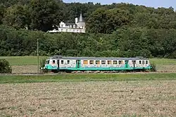 Museumtrein bij Troo