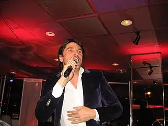 Leadzanger Xander de Buisonjé in 2009