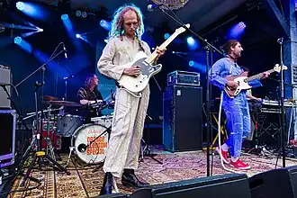 Yin Yin in 2025. Van links naar rechts: Jerôme Scheren, Kees Berkers, Remy Scheren en Erik Bandt.